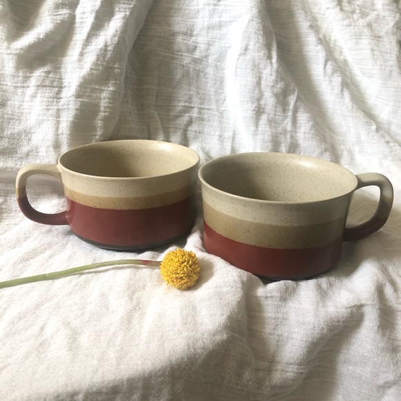 Vintage Other - Vintage Otagiri Japanese Speckled Stoneware Mugs